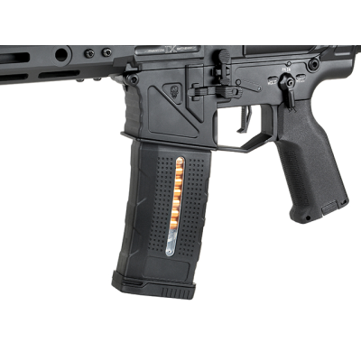 Mid Cap M4/AR15 Enhanced Grip Polymer 150Rnd Black [Battleaxe]