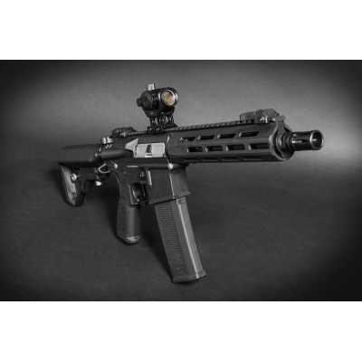 AEG M4 Recon 10" Carbontech Black + Red Dot [Evolution]