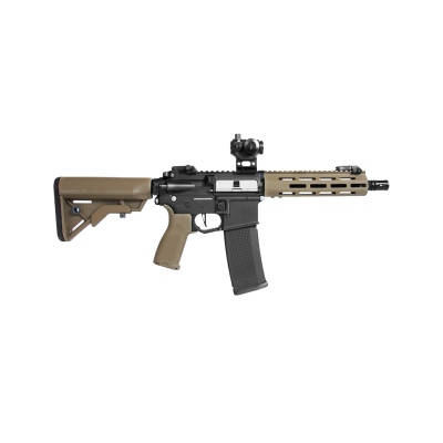 AEG M4 Recon 10" Carbontech Black/Tan + Red Dot [Evolution]