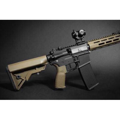 AEG M4 Recon 10" Carbontech Black/Tan + Red Dot [Evolution]