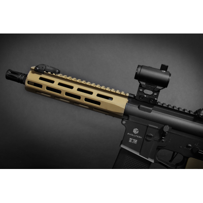 AEG M4 Recon 10" Carbontech Preta/Tan + Red Dot [Evolution]