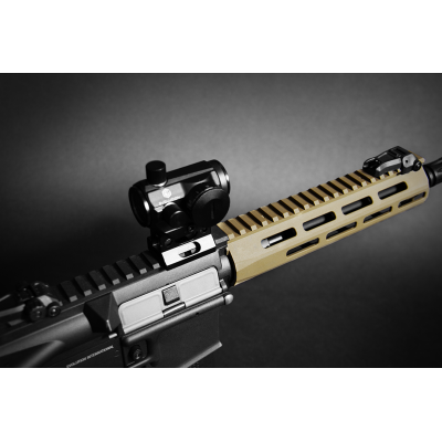 AEG M4 Recon 10" Carbontech Preta/Tan + Red Dot [Evolution]