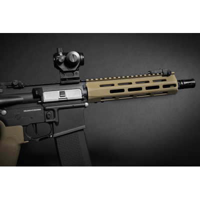 AEG M4 Recon 10" Carbontech Black/Tan + Red Dot [Evolution]