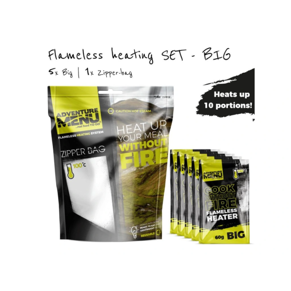 Flameless Heating Set 5x60g [Adventure Menu]