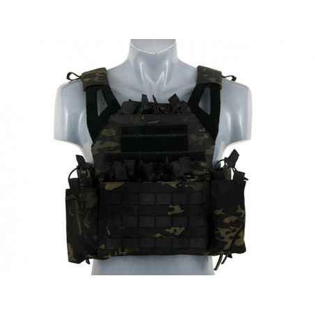 Multicam Black JPC Vest w/ Pouches