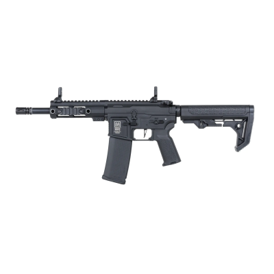 AEG SMG M4 SA-F04-FL Flex Gen2 HAL Light Ops Stock Preta [Specna Arms]