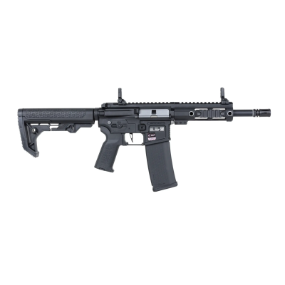 AEG SMG M4 SA-F04-FL Flex Gen2 HAL Light Ops Stock Preta [Specna Arms]