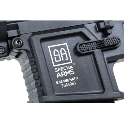 AEG SMG M4 SA-F04-FL Flex Gen2 HAL Light Ops Stock Preta [Specna Arms]
