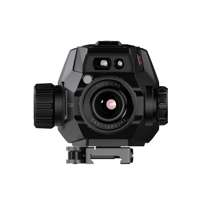 Vista frontal e telémetro laser do HIKTac TC19L HIKMICRO
