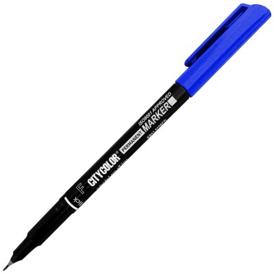 Caneta Dermatográfica 0.6mm Azul [Citycolor] - vista geral