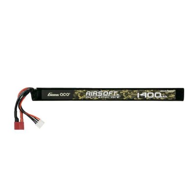 Bateria Gens Ace 1400mAh 3S1P com ficha Dean e balanceamento