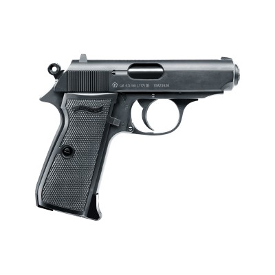 Pistola PPK/S Blowback CO2 4,5mm Preta - vista alternativa 3