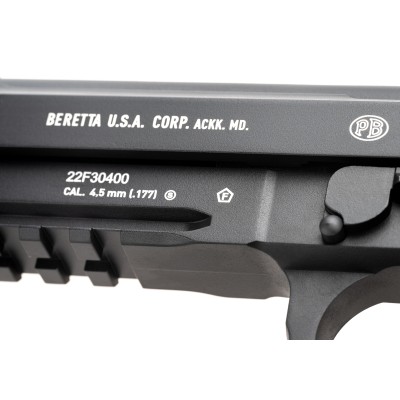 Air Pistol M9 A3 Blowback Full Metal CO2 4.5mm Black - alternative view 6