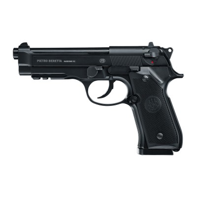 Pistola M92 A1 Blowback CO2 4,5mm Preta - vista principal