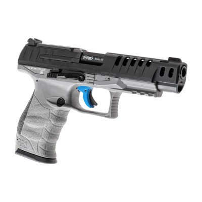 Pistola Q5 Match 5" Combo Set Blowback CO2 4,5mm Cinzenta - vista principal