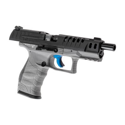Air Pistol Q5 Match 5" Combo Set Blowback CO2 4.5mm Grey - alternative view 3