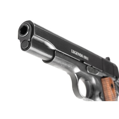 Pistola 1911 Vintage CO2 4,5mm Preta - vista alternativa 4