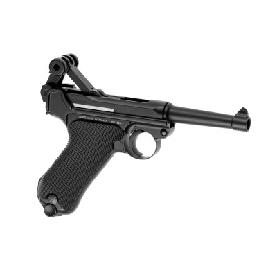 Air Pistol P08 Blowback CO2 4.5mm Black - alternative view 3