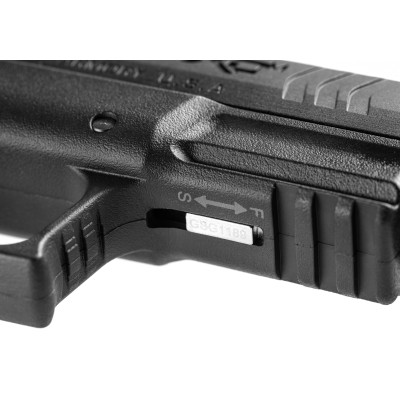 Pistola XDM Blowback CO2 4,5mm Preta - vista alternativa 5