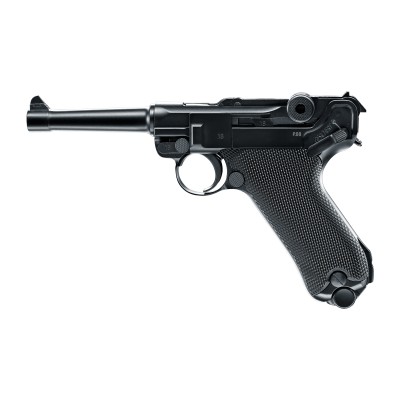 Pistola P08 Blowback CO2 4,5mm Preta - vista principal