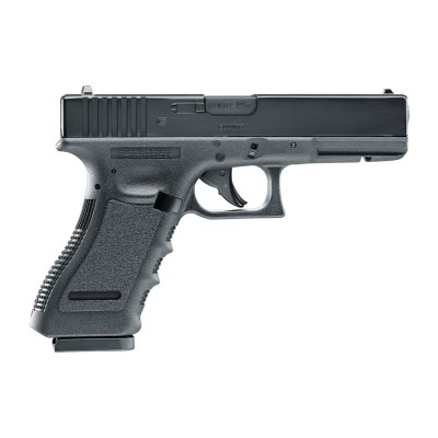 Pistola G17 Blowback CO2 4,5mm BB Preta [Glock] - vista principal