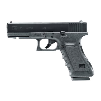 Pistola G17 Blowback CO2 4,5mm BB Preta [Glock] - vista alternativa 2