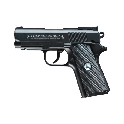 Pistola Defender CO2 4,5mm Preta [Colt] - vista principal
