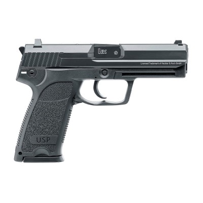 Pistola USP Blowback CO2 4,5mm BB Preta [Heckler & Koch] - vista principal