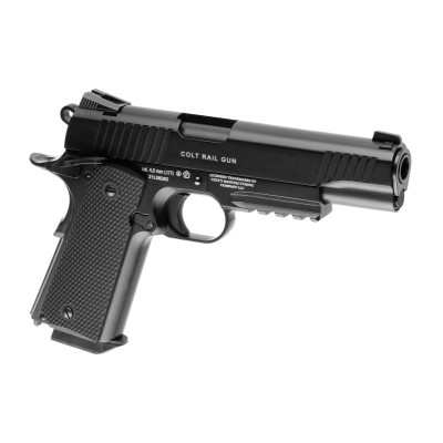 Pistola M45 A1 CQBP Blowback CO2 4,5mm BB Preta [Colt] - vista principal