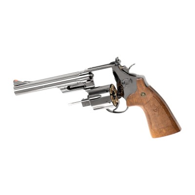 Revólver M29 6.5 Inch Full Metal CO2 4,5mm BB Prateado [Smith & Wesson] - vista alternativa 3
