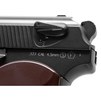 Pistola PM Blowback CO2 4,5mm BB [KWC] - vista alternativa 5