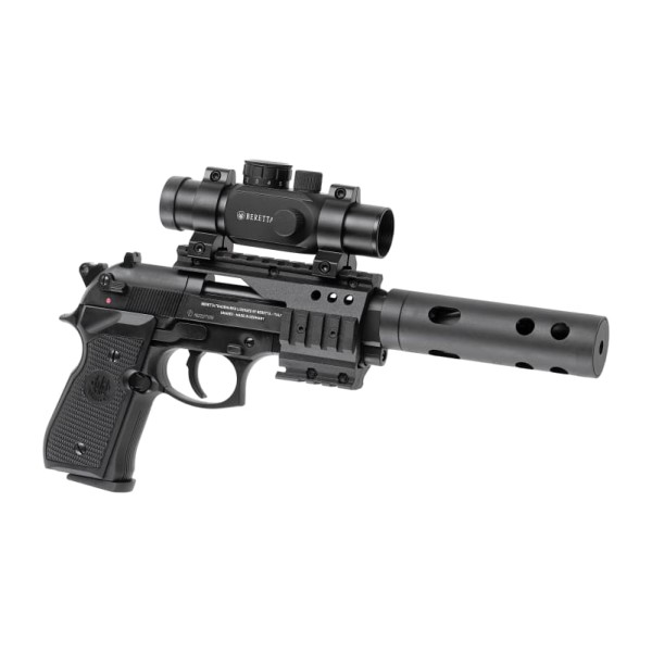 Pistola XX-Treme CO2 4,5mm Diabolo Preta [Beretta]