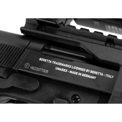 Pistola XX-Treme CO2 4,5mm Diabolo Preta [Beretta] - vista alternativa 4