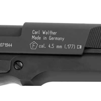 Pistola CP88 Competition CO2 4,5mm Diabolo Preta [Walther] - vista alternativa 5