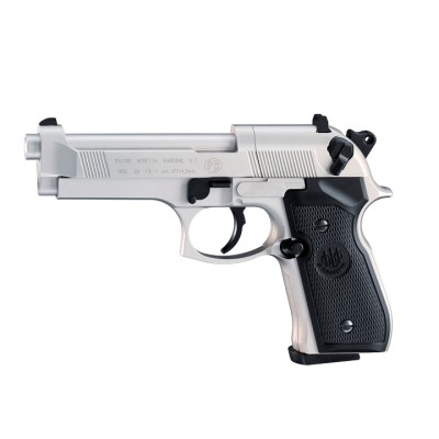Air Pistol M92 FS CO2 4.5mm Pellet Nickel [Beretta] - main view