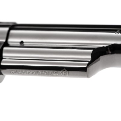Revólver M29 6.5" CO2 4,5mm Diabolo Prateado [Smith & Wesson] - vista alternativa 6