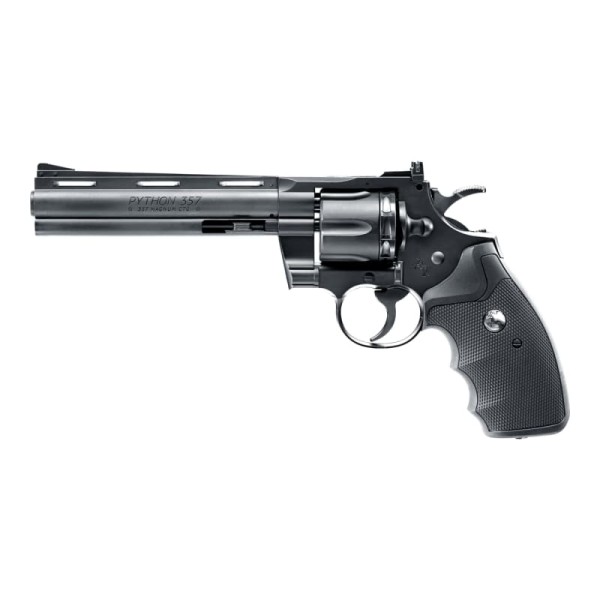 Python 6 Inch Polymer CO2 4.5mm Revolver Black [Colt]
