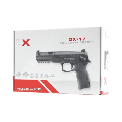 Pistola UX DX17 4,5mm Mola Preta [Umarex] - embalagem