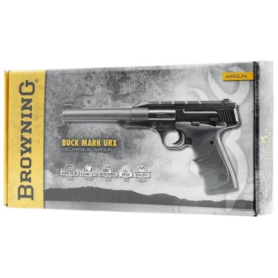 Pistola Buck Mark URX 4,5mm Mola Preta [Browning] - embalagem