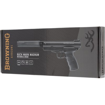 Pistola Buck Mark Magnum 4,5mm Mola Preta [Browning] - embalagem