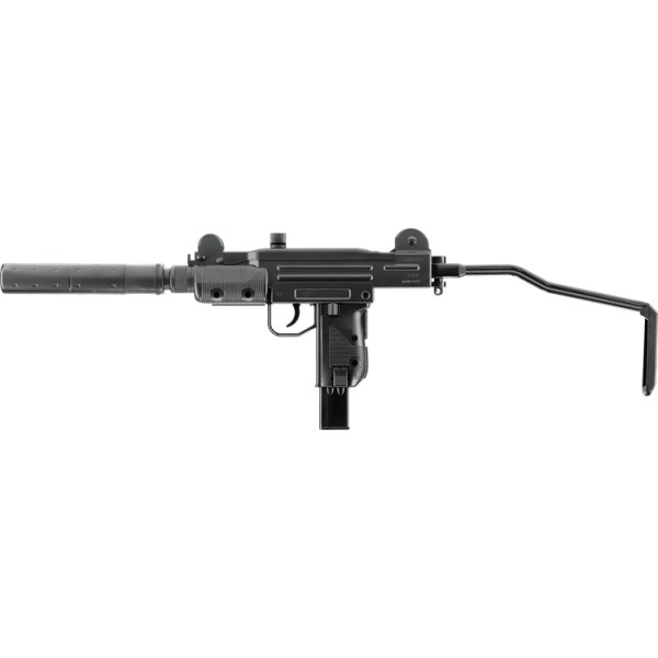 Carabina Mini Uzi 4,5mm CO2 Preta [IWI]