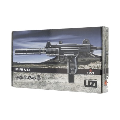 Carabina Mini Uzi 4,5mm CO2 Preta [IWI] - imagem 4