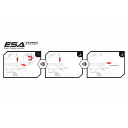 Supressora AEG MK46 SA-46 CORE™ Preta [Specna Arms]