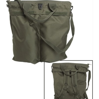US Flyer Helmet Bag with Backpack Straps Olive [Miltec] - overview