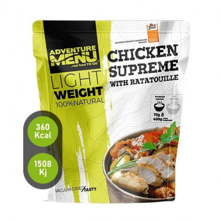 Frango supremo com ratatouille [Adventure Menu]