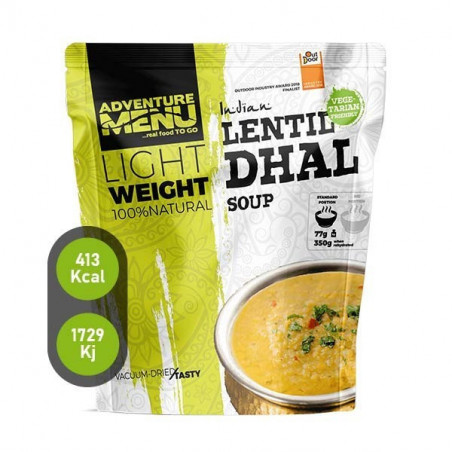 Sopa de lentilhas dhal [Adventure Menu]