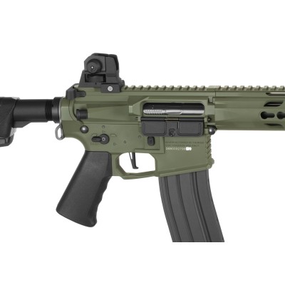 AEG M4 Trident Mk2 SPR Full Power Foliage Green [Krytac] — vista 3