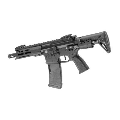 AEG M4 Trident MK3 PDW-M Black [Krytac] — view 2