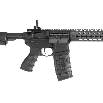 AEG M4 CM16 E.T.U. SRL Preta [G&G] — vista 3
