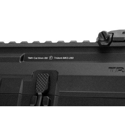 AEG M4 Trident MK3 CRB-M Preta [Krytac] — vista 7